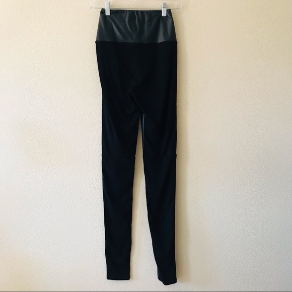 Wilfred Free Vegan Leather High Rise Leggings - Picture 4 of 4